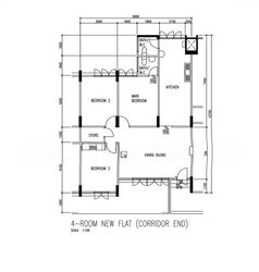 Blk 292 Tampines Street 22 (Tampines), HDB 4 Rooms #544487461